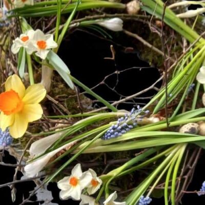 workshop frühlingskranz